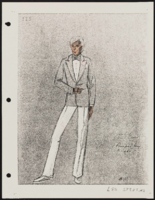 Hello Hollywood Hello: costume design sketches for Act I, Scenes 3-6: "The Presentation of the MGM Girls," "The Magic That is Astaire," "The Music That is Astaire- Startime with Fred and Ginger, and The Silver Screen Stars"