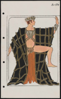 Jubilee!: costume design sketches: Samson and Delilah, "Prologue"