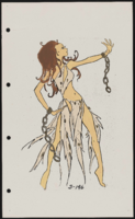 Jubilee!: costume design sketches: Samson and Delilah, "Underground"
