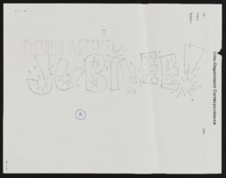 Jubilee!: publicity: sign sketches