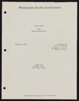 Jubilee!: television documentary script for Showchange with Shirley Maclaine