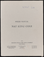 The Nat King Cole show: scripts, photographs, and other records