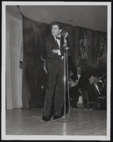 Comedian Jerry Lewis at the Sands Hotel: photographs