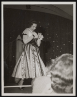 Singer Marguerite Piazza performing at the Sands Hotel: photographs and publicity records