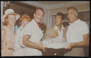 Comedian Red Skelton's birthday parties at the Sands Hotel: photographs