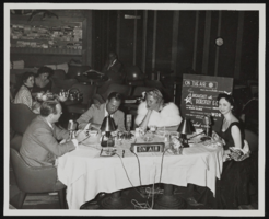 Breakfast with Dorothy and Dick radio broadcast at the Sands Hotel: photographs and correspondence