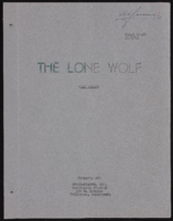 The Lone Wolf TV show set in Las Vegas: script