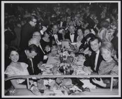 1956 New Year's Eve celebration: photographs