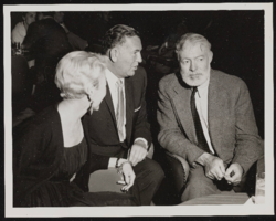 Ernest Hemingway at the Sands Hotel: photographs