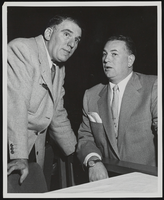 William Bendix and Jack Entratter: photograph