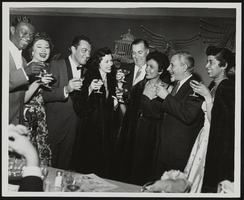 Lena Horne, Jack Entratter, and others: photograph