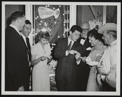 Debbie Reynolds, Eddie Fisher, Jack Entratter, and others: photograph