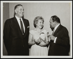 Edward G. Robinson, Jack Entratter, and others: photographs