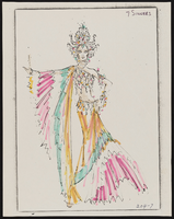 Hello Hollywood Hello: costume design sketches for Act IX: "The Big Parade - Sawdust and Spangles" (folder 7)