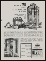 Expansion of the Sands Hotel property: newspapers clippings and correspondence