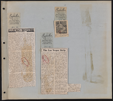 The Sands News Bureau Scrapbook 5 of 5: newspaper clippings