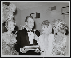 Comedian Red Skelton and actress Lucille Ball: photographs