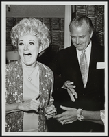 Comedians Red Skelton and Phyllis Diller at the Riviera Parvin-Dohrmann Corp. opening: photographs