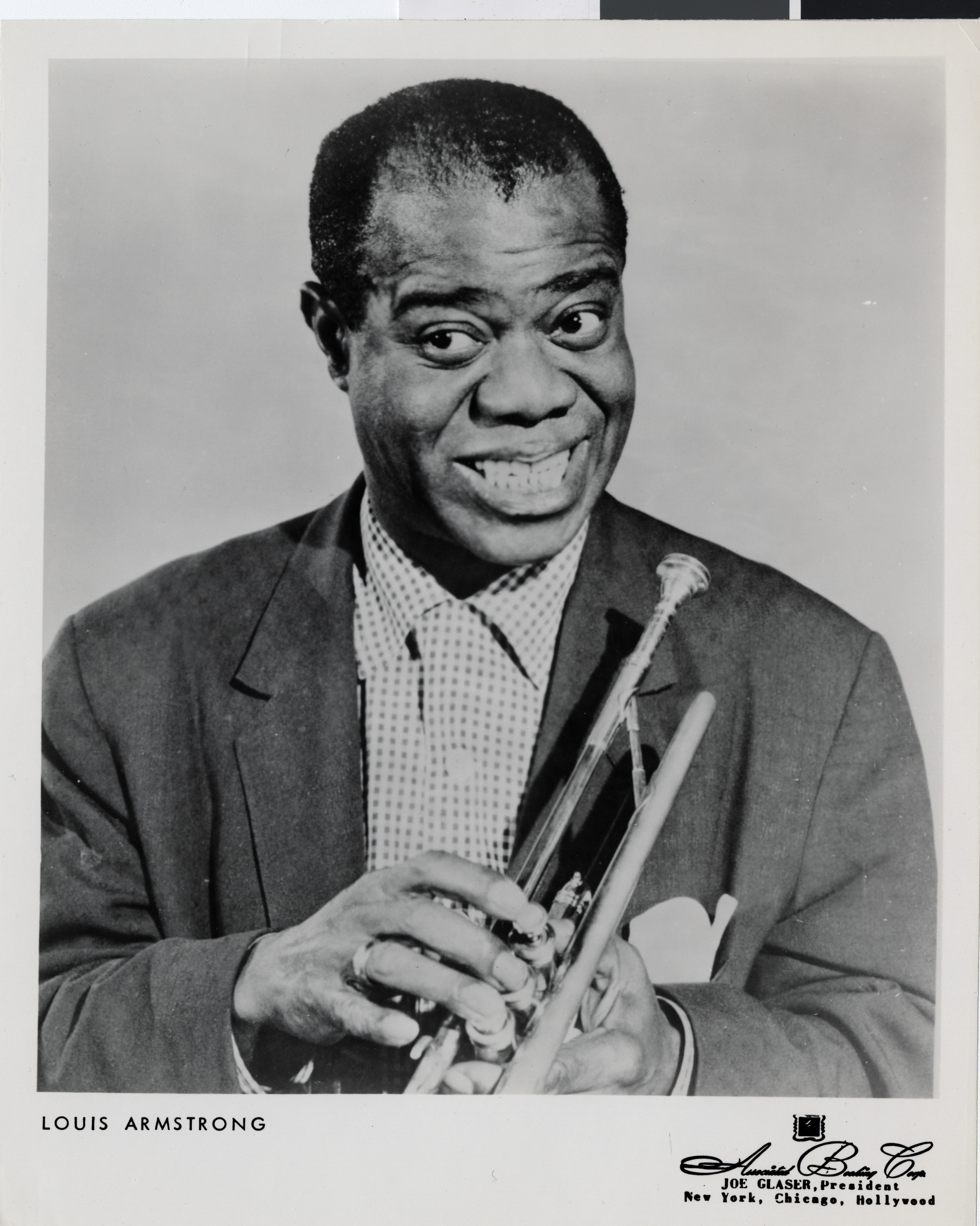 Publicity photograph of Louis Armstrong