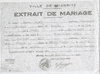Copy of marriage certificate for Isaac Halfon and Fourtouni (Fortunee) Salti, September 17, 1930
