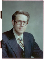 Photograph of Rabbi Appel at Temple Beth Sholom, Las Vegas (Nev.), January 22, 1978