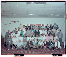 Photographs of Las Vegas High School class of 1948 reunion, 1980s