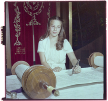 Photographs of Donna Beth Sbarra's bat mitzvah, April 23, 1981