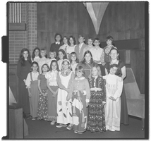Photographs of Temple Beth Sholom's choir, May 22, 1974