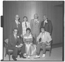 Photograph of Temple Beth Sholom installation of officers, June 18, 1975