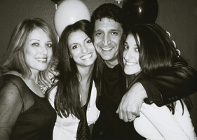 Photograph of David Dahan and his family, 2000s