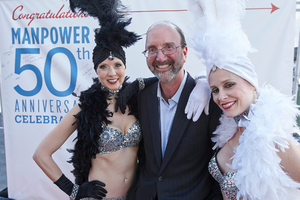 Photograph of Andy Katz at Manpower Las Vegas' 50th anniversary celebration, Las Vegas, Nevada, April 09, 2015