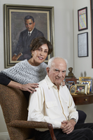 Photograph of Stan and Sandy Mallin at home, Las Vegas, Nevada, February 17, 2016