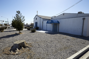 Photograph of first Temple Beth Sholom site at 1229 Carson Street, Las Vegas, Nevada, February 25, 2016