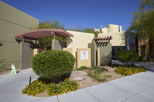 Photograph of Congregation Ner Tamid Marshall Family Courtyard, Henderson, Nevada, May 24, 2016