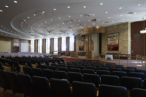 Photograph of The Joyce & Jerome Mack Sanctuary in Congregation Ner Tamid, Henderson, Nevada, May 24, 2016