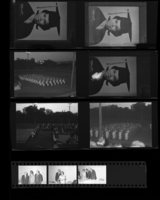 Set of negatives by Clinton Wright including V. High Band's (Vegas or Valley?) banquet, and graduation, 1964