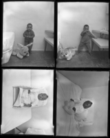 Set of negatives by Clinton Wright including children, going-away party for James Chapman, and Happytime Club, 1964