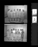 Set of negatives by Clinton Wright of Girl Scout leaders at Doolittle, 1965