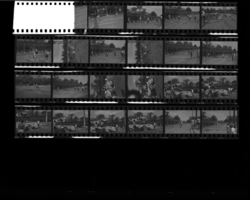 Set of negatives by Clinton Wright including track meet at Las Vegas High School (May 1966), and Doolittle baseball tournament, 1966