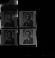 Set of negatives by Clinton Wright of Benjamin Brown (copy negatives), 1970