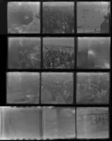 Set of negatives by Clinton Wright of the Welfare Rights march on the Strip, 1971