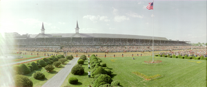 Kentucky Derby, Louisville, Kentucky: panoramic photograph