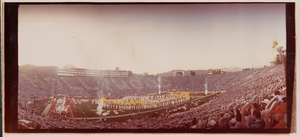 Super Bowl XXI: New York Giants vs. Denver Broncos, Pasadena, California: panoramic photograph