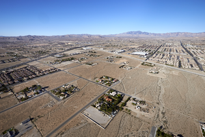 Low density patchwork development, Enterprise, Nevada: digital photograph