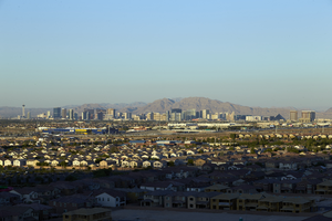 Las Vegas Valley, Spring Valley Township, Nevada: digital photograph