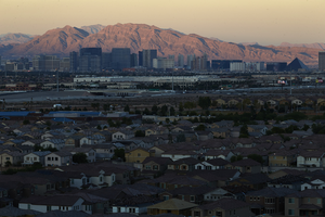Las Vegas Valley, Spring Valley Township, Nevada: digital photograph