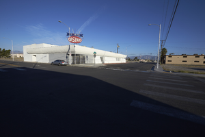 Businesses on Jackson Avenue in the Historic Westside neighborhood, Las Vegas, Nevada: digital photograph