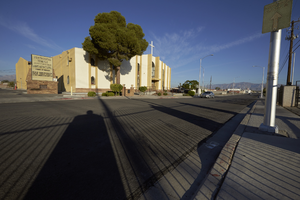 The Pentecostal Temple in the Historic Westside neighborhood, Las Vegas, Nevada: digital photograph