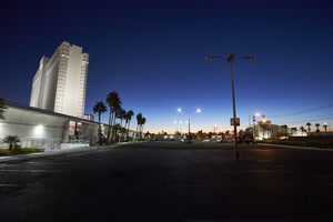 Tropicana at dawn, Las Vegas, Nevada: digital photograph