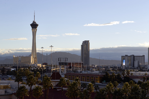 Stratosphere Tower, Las Vegas, Nevada: digital photograph